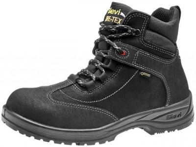 Antistatic Occupational Shoes O2 High Ankle Shoe for Men Black